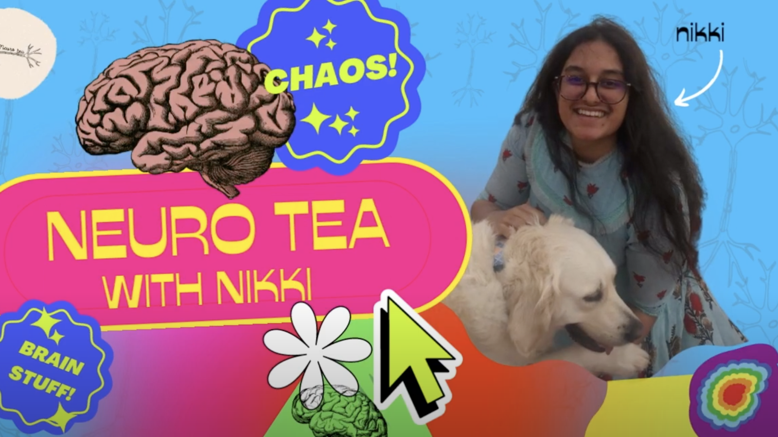 An illustrative cover for "Neuro Tea" podcast
